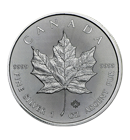 Zilveren Maple leaf