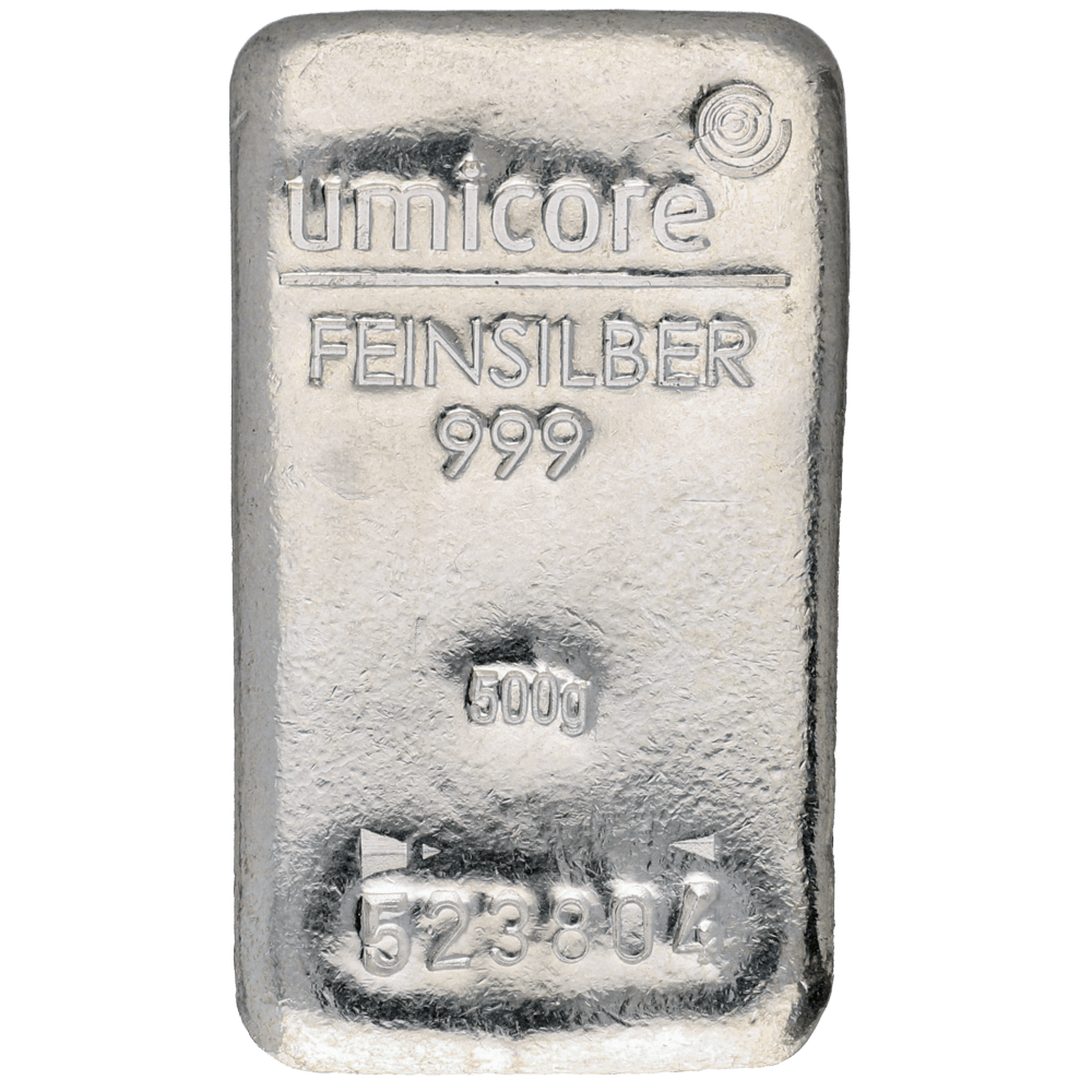 Zilverbaren 500 gram