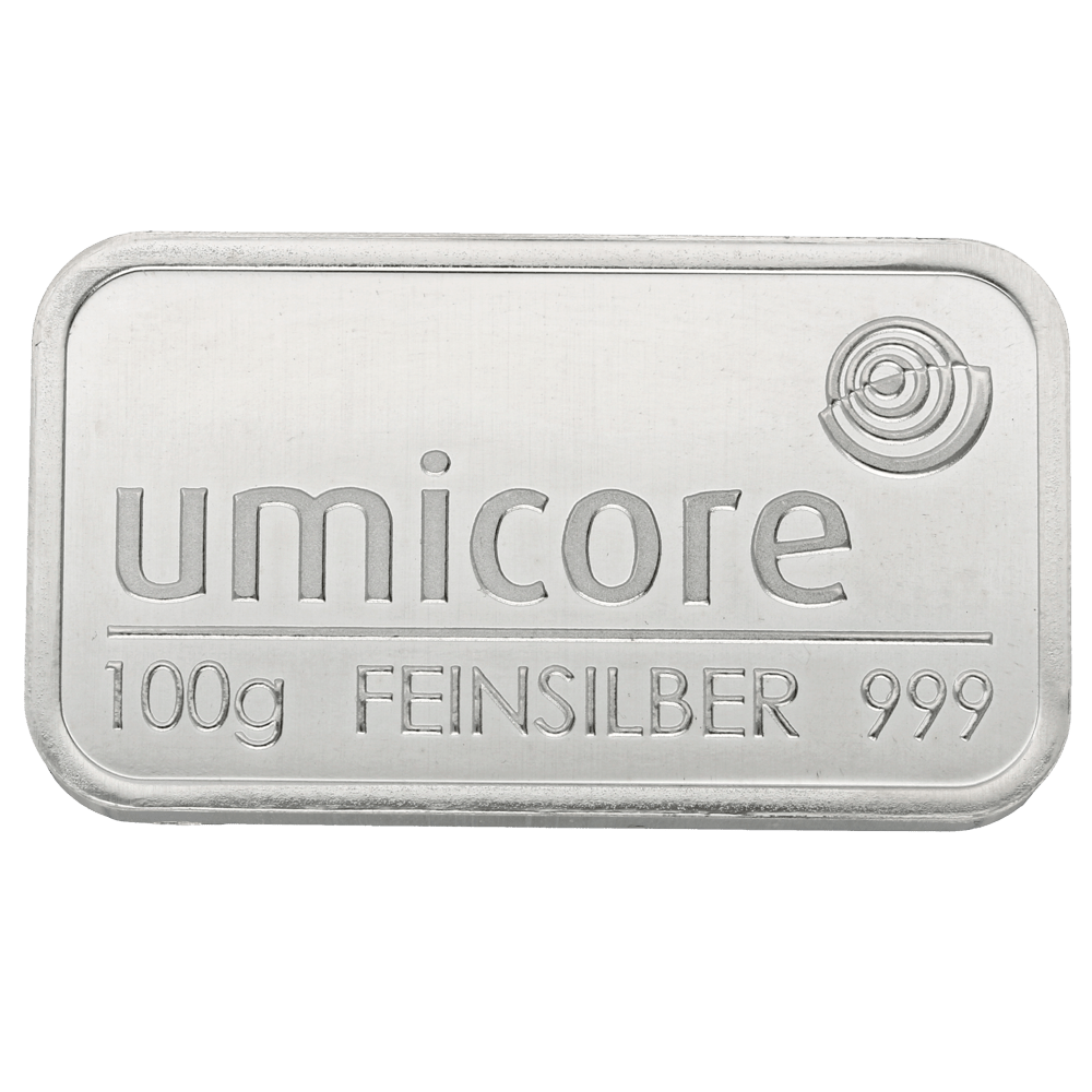 Zilverbaren 100 gram