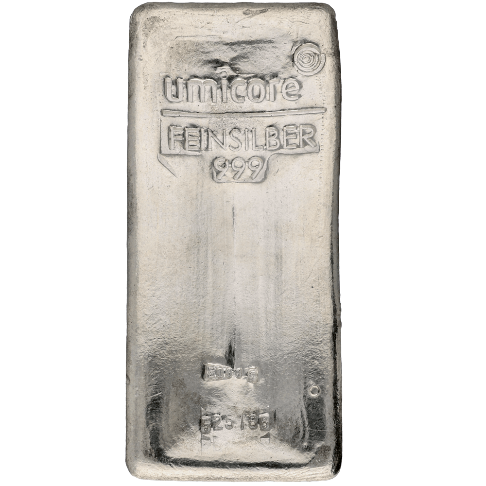 Zilverbaren 5000 gram