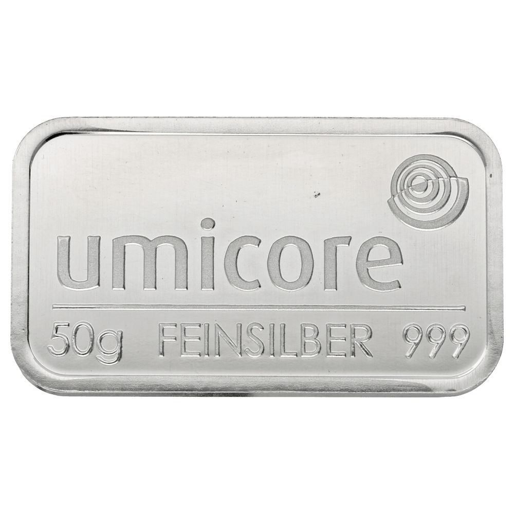 Zilverbaren 50 gram